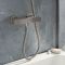 Milano Rune - Modern Square Thermostatic Bar Shower Valve - Choice of Finish