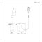 Milano Rune - Modern Square Thermostatic Bar Shower Valve with Hand Shower - Choice of Finish