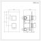 Milano Preto - Modern 2 Outlet Thermostatic Twin Diverter Shower Valve - Black