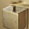 Milano Lyra - Modern 2 Outlet Thermostatic Triple Shower Valve - Brushed Brass
