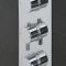 Milano Mirage - Round 2 Outlet Triple Thermostatic Shower Valve - Chrome