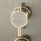 Milano Monet - Modern 3 Outlet Triple Diverter Thermostatic Shower Valve - Antique Brass