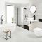 Milano Nero - Triple Thermostatic Diverter Shower Valve - Three Outlets - Black