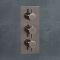 Milano Amara - Modern 3 Outlet Triple Diverter Thermostatic Shower Valve - Aged Bronze