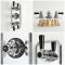 Milano Elizabeth - Traditional Concealed Thermostatic Triple Diverter Shower Valve - Choice of Finish