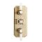 Milano Elizabeth - Traditional Concealed Thermostatic Triple Diverter Shower Valve - Choice of Finish