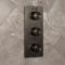 Milano Otto - Modern 3 Outlet Triple Diverter Thermostatic Shower Valve - Choice of Finish