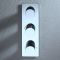 Milano Lune - Modern 3 Outlet Triple Diverter Thermostatic Shower Valve - Choice of Finish