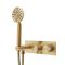Milano Lune - Modern Twin Diverter Thermostatic Shower Valve with Hand Shower - Choice of Finish