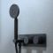 Milano Lune - Modern Twin Diverter Thermostatic Shower Valve with Hand Shower - Choice of Finish