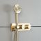Milano Lune - Modern Twin Diverter Thermostatic Shower Valve with Hand Shower - Choice of Finish