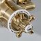 Milano Elizabeth - Traditional Twin Exposed Thermostatic Shower Valve - Brushed Brass