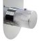 Milano Orta - 2 Outlet Round Push Button Thermostatic Shower Valve - Chrome