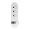 Milano Orta - 3 Outlet Round Push Button Thermostatic Shower Valve - Chrome