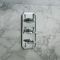 Milano Earlham - Art Deco 2 Outlet Triple Thermostatic Shower Valve - Choice of Finish