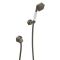 Milano Earlham - Art Deco Hand Shower with Wall Bracket and Outlet Elbow - Choice of Finish