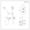 Milano Earlham - Art Deco Thermostatic Shower with Hand Shower (1 Outlet) - Choice of Finish