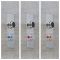 Milano Vis - Chrome Thermostatic Digital Shower with Round Waterblade Shower Head (2 Outlet)