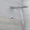 Milano Vis - Chrome Thermostatic Digital Shower with Round Waterblade Shower Head (2 Outlet)