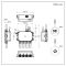 Milano Vis - Digital Thermostatic Control with Hand Shower, Overflow Bath Filler and Waste - Chrome