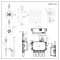Milano Vis - Chrome Thermostatic Digital Shower with Square Shower Head, Hand Shower and Body Jets (3 Outlet)