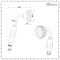Milano Elizabeth - Traditional Large Brass Hand Shower - Chrome and Black