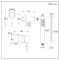 Milano Clarus - Manual Shower Valve with Hand Shower - Aged Gold (1 Outlet)