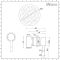Milano Mirage - Chrome Shower with Recessed Shower Head (1 Outlet)