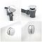 Milano Mirage - Modern One Outlet Mixer Valve with Overflow Bath Filler and Waste - Chrome