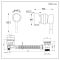 Milano Nero - Modern One Outlet Mixer Valve with Overflow Bath Filler and Waste - Black