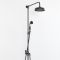 Milano Elizabeth - Traditional Grand Rigid Riser with Hand Shower - Black