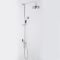 Milano Elizabeth - Traditional Victorian Grand Rigid Riser with Hand Shower - Chrome and Black