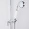 Milano Elizabeth - Traditional Victorian Grand Rigid Riser with 8 inch Shower Head - Chrome