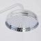 Milano Elizabeth - Chrome and White Traditional Rigid Riser