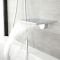 Milano Blade - Chrome Thermostatic Shower with Hand Shower and Bath Filler (2 Outlet)