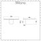 Milano Blade - Chrome Thermostatic Shower with Shower Head, Hand Shower and Bath Filler (3 Outlet)