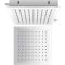 Milano Arvo - Modern 280mm Square Recessed Shower Head - Chrome