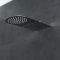 Milano Mirage - Modern 500mm Round Concealed Shower Head with Waterblade - Chrome