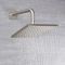 Milano Hunston - 200mm x 200mm Square Shower Head - Brushed Nickel