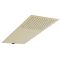 Milano Lyra - Thin Fixed Shower Head - Brushed Brass