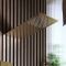 Milano Lyra - Thin Fixed Shower Head - Brushed Brass