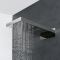 Milano Arvo - Fixed Shower Head With Waterblade - Chrome
