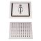Milano Arvo - 300mm Square Ultra Thin Fixed Shower Head - Chrome