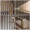 Milano Lyra - Square 300mm Shower Head - Brushed Brass