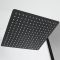 Milano Nero - 300 x 300mm Square Shower Head - Black