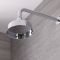 Milano Elizabeth - 150mm Traditional Apron Shower Head - Chrome