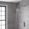 Milano Elizabeth - 150mm Traditional Apron Shower Head - Chrome