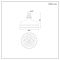 Milano Elizabeth - 155mm Traditional Apron Shower Head - Brushed Brass