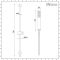 Milano Mirage - Modern Riser Rail Kit with Hand Shower and Integrated Elbow – Chrome