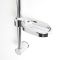 Milano Select - Modern Shower Riser Rail - Chrome